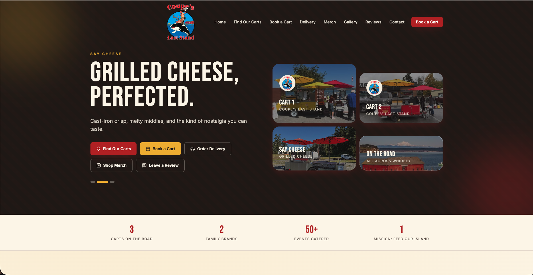 Coupe's Last Stand homepage